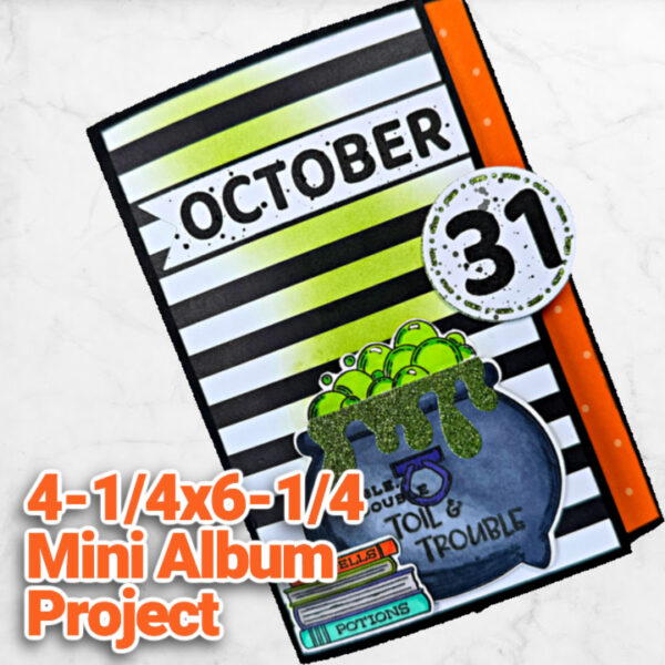 Halloween Mini Album Project