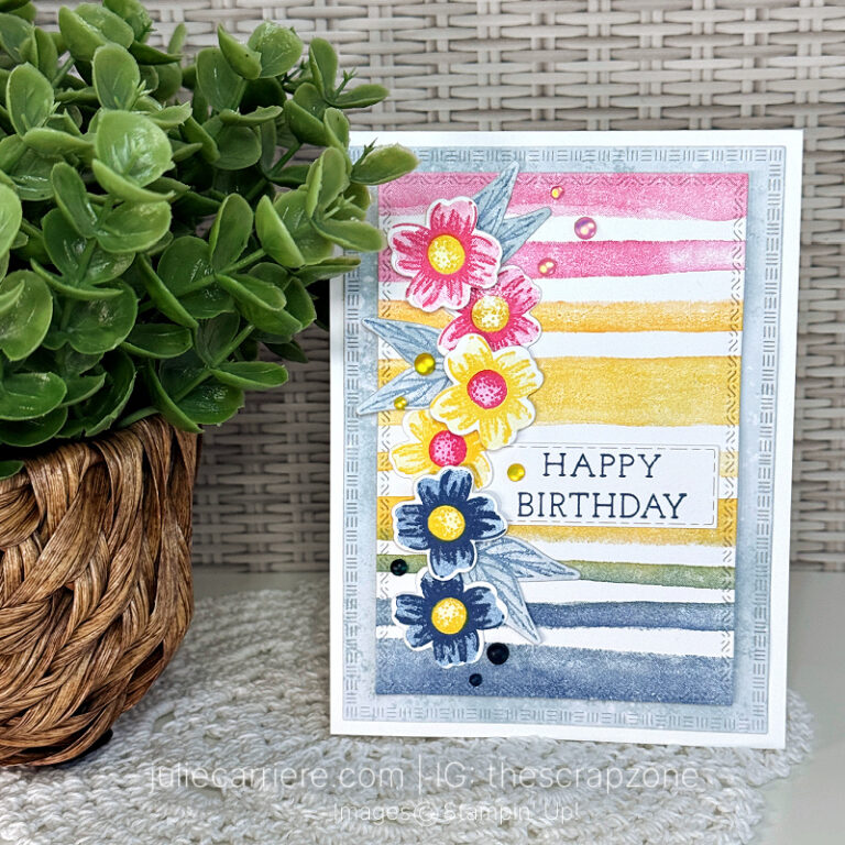 Stripes, Blooms & Birthday Vibes!
